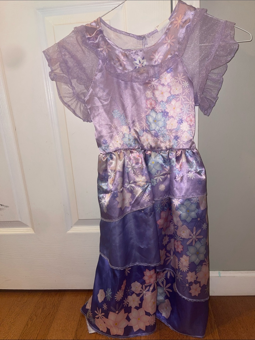 Disney Encanto ‘Isabella’ Purple Floral Costume Dress